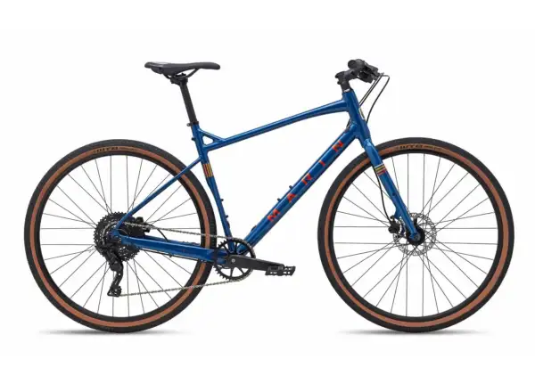 Marin DSX gravel bicykel modrá/oranžová