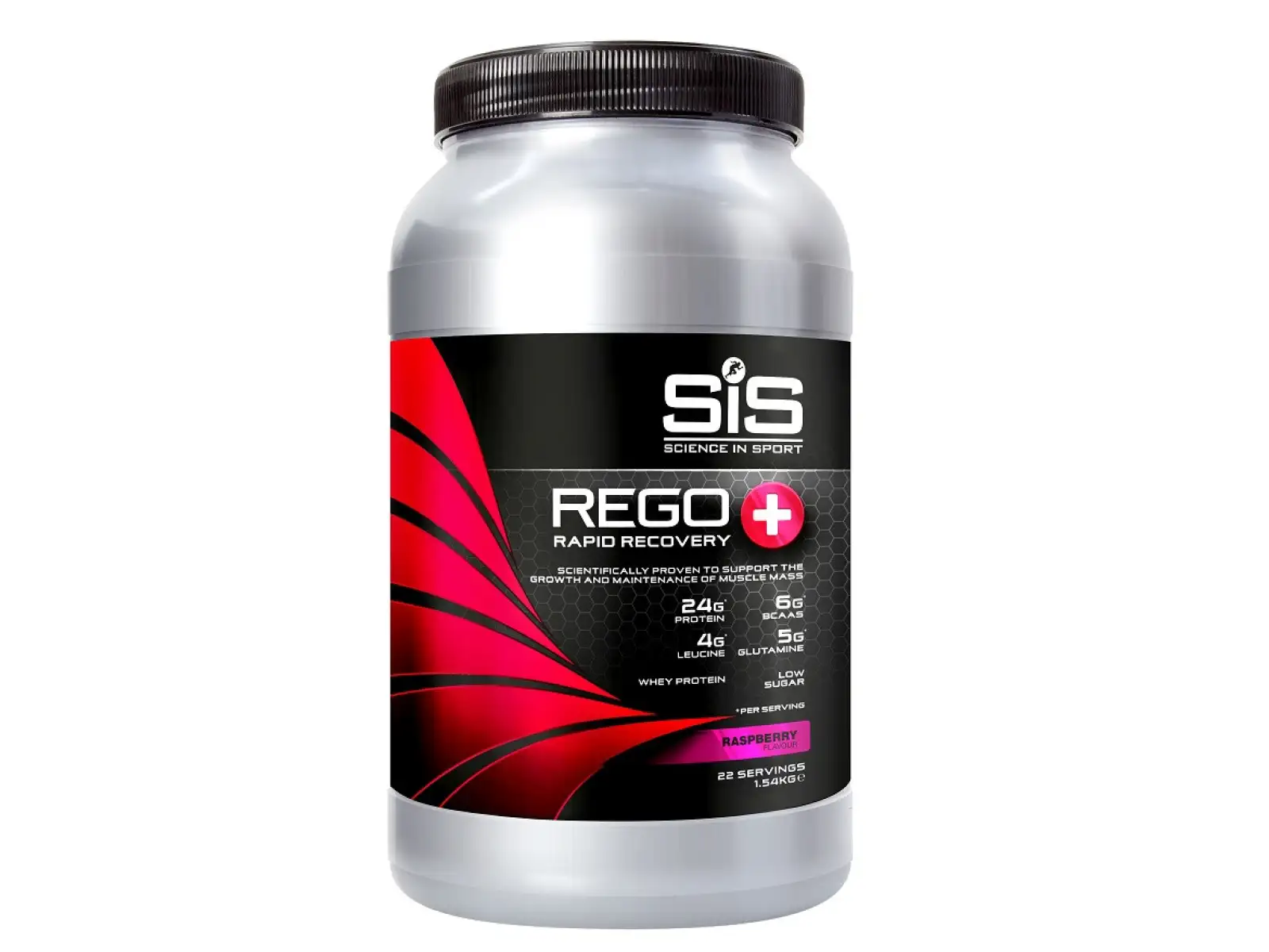 SiS RegoRapid Recovery + regeneračný nápoj malina 1,54 kg