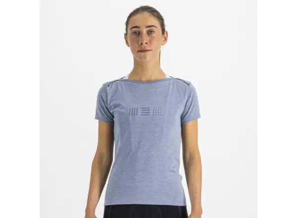 Sportful Giara dámske tričko s krátkym rukávom blue sea