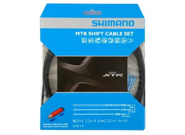 Shimano OT-SP41 XTR M9000 sada prehadzovačov bowden + káble