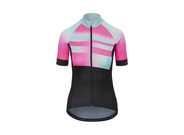 Dámsky dres s krátkym rukávom Giro Chrono Sport Screaming Teal Degree