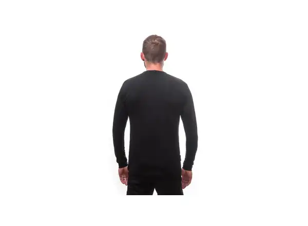 Sensor Merino Active PT Van Life pánske tričko s dlhým rukávom čierne