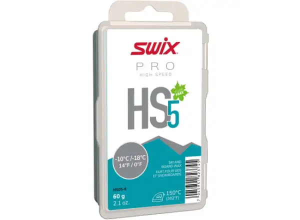 Swix HS05-6 Vysokorýchlostný protišmykový vosk 60g