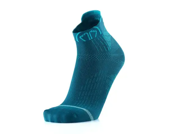 Anatomické členkové ponožky Sidas Run Aquamarine