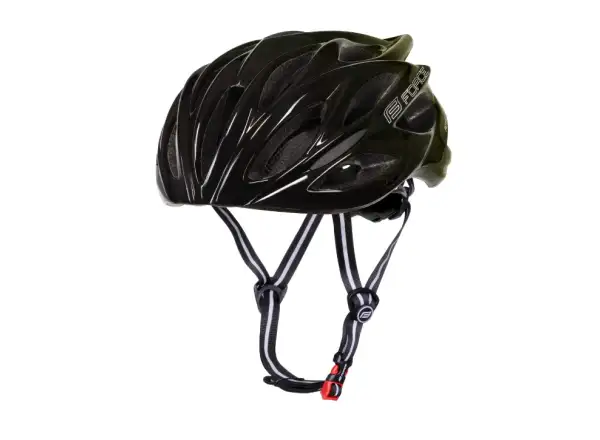 Cyklistická prilba Force Bull Hue čierna/vojenská zelená