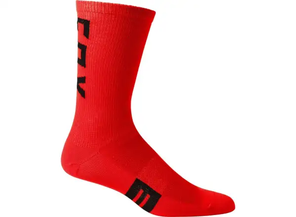 Fox 8" Flexair Merino ponožky Fluo Red