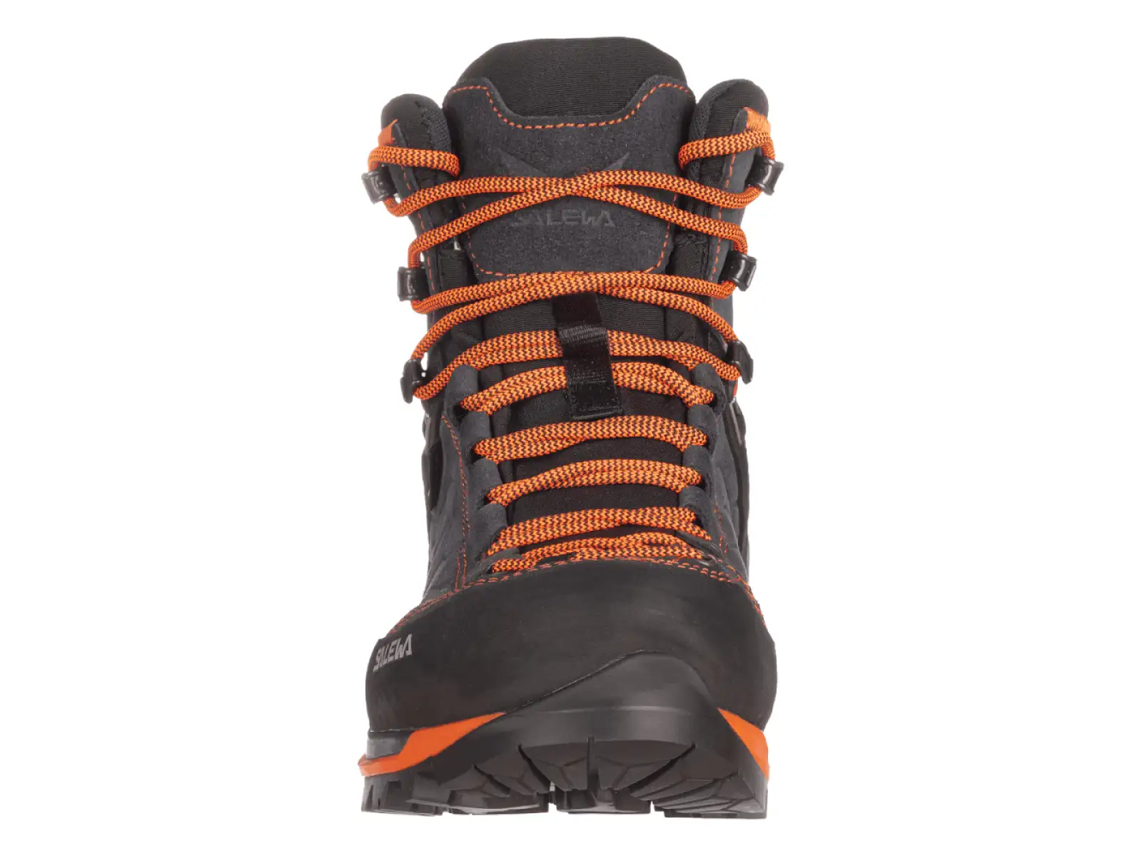 Salewa Mountain Trainer pánske asfaltové/fluo oranžové topánky