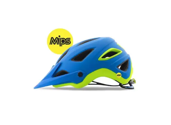 Giro Montaro MIPS pánská MTB přilba matte blue/lime