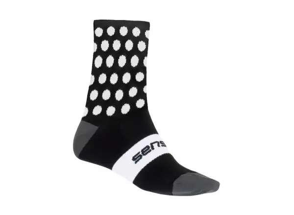 Ponožky Sensor Dots čierna/biela