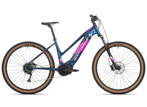 Horský bicykel Rock Machine Torrent INT e50-29 Gloss Blue/Silver/Pink