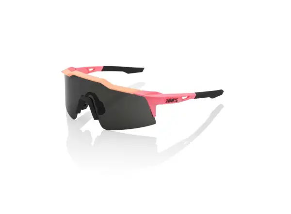 100% okuliare Speedcraft SL Matte Washed Out Neon Pink/Smok