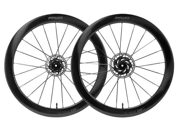 FFWD RAW CS 55 cestné výpletové kolesá Gloss Black