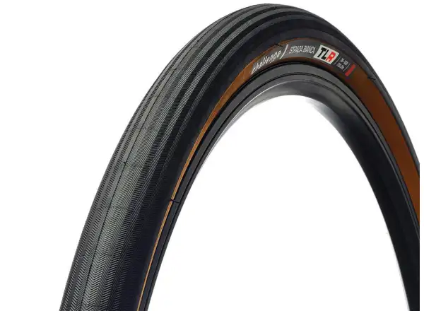 Challenge Strada Bianca TLR 700x36 Kevlarová cestná pneumatika čierna/hnedá