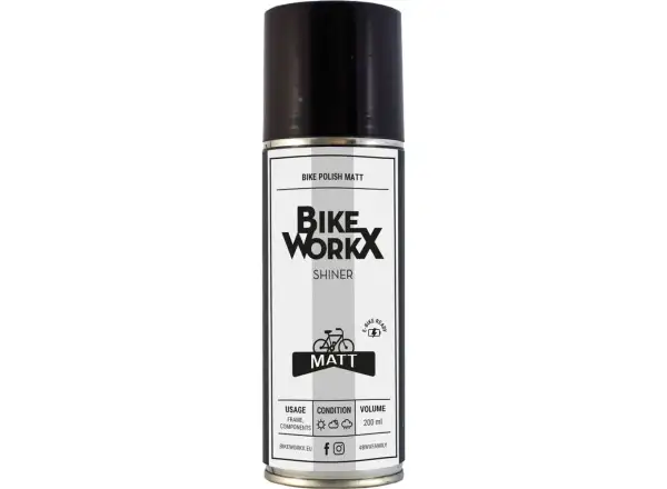 BikeWorkx Shine Star MAT sprej 200ml