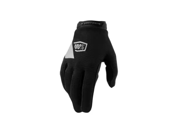 100% Dámske rukavice Ridecamp Black veľkosť. L