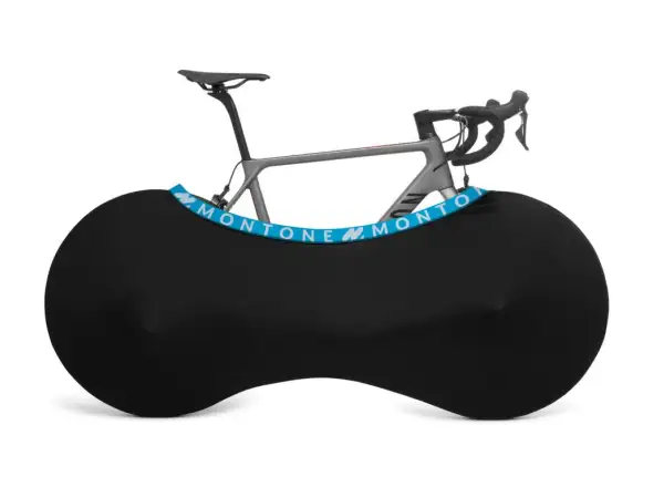 Montone bike mKayak obal na kolo pro vnitřní použití modrá/bílá