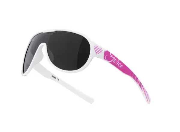 Force Rosie dámske/juniorské okuliare biele/ružové/čierne sklo
