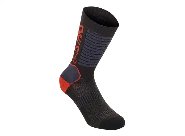 Ponožky Alpinestars Paragon Lite Black/Bright Red