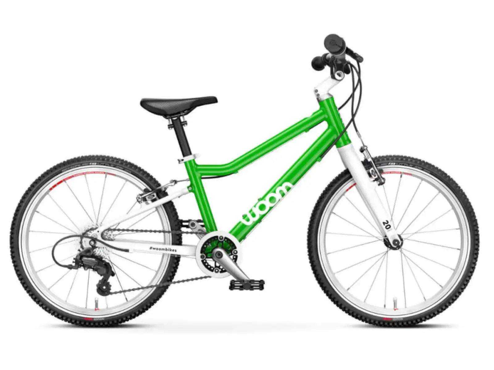 Detský bicykel Woom 4 Green 20