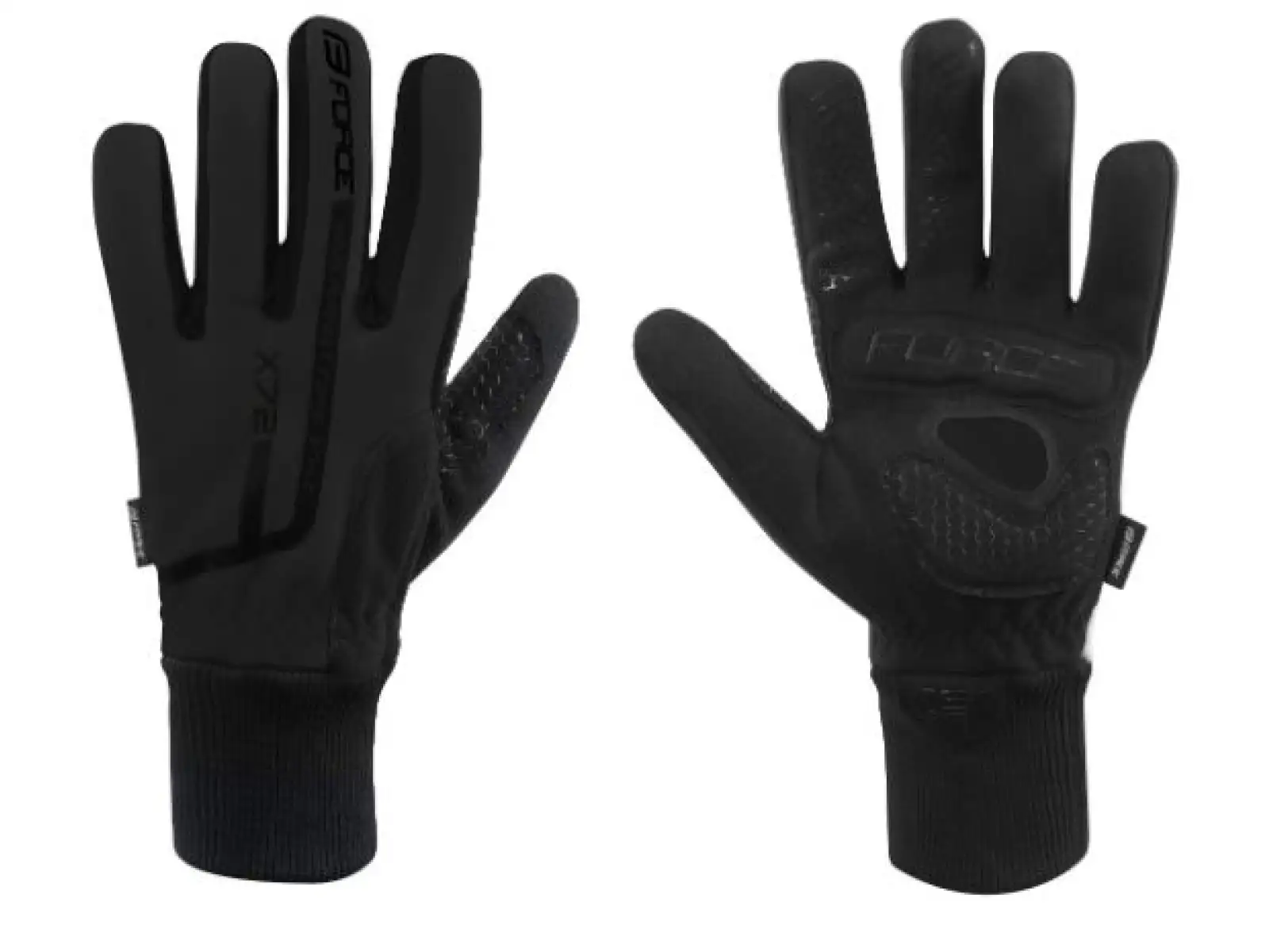 Zimné rukavice Force X72 čierne