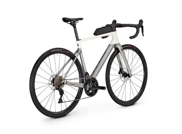 Focus Paralane 8.7 DI cestný bicykel White Glossy / Silver Glossy
