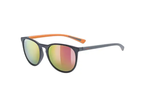 Slnečné okuliare Uvex LGL 43 šedá matná/zrkadlová oranžová 2021
