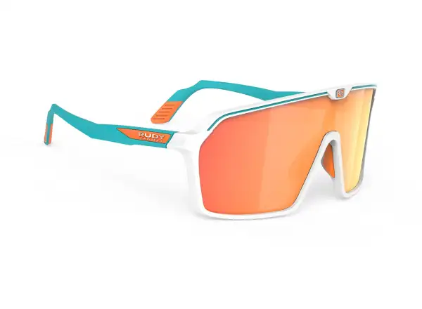 Rudy Project Spinshield slnečné okuliare White-Emerald/Multilaser Orange