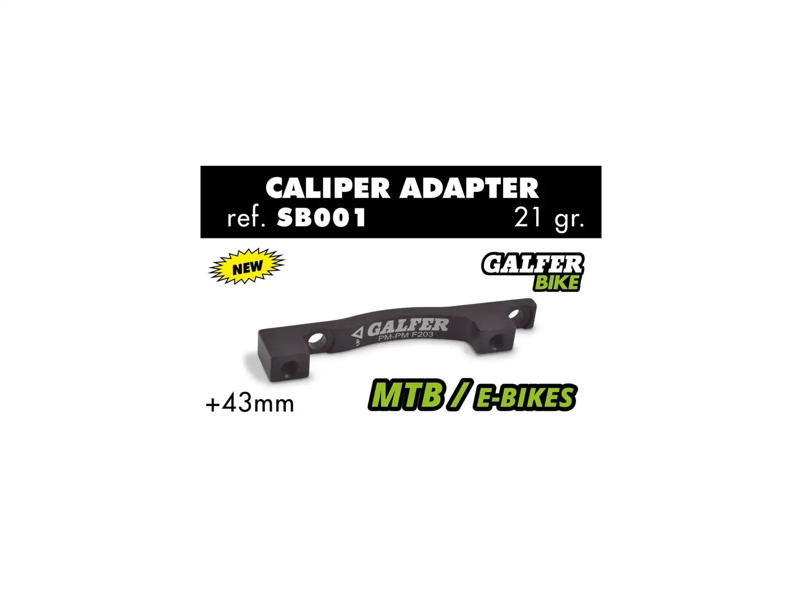 Adaptér Galfer SB001 PM/PM predný/zadný