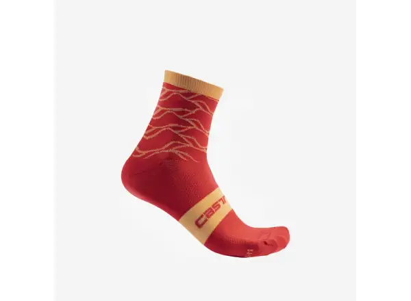 Dámske ponožky Castelli Climbers 3.0 Hibiscus