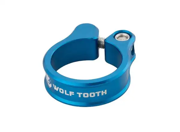 Sedlová objímka WOLF TOOTH 31,8 mm modrá