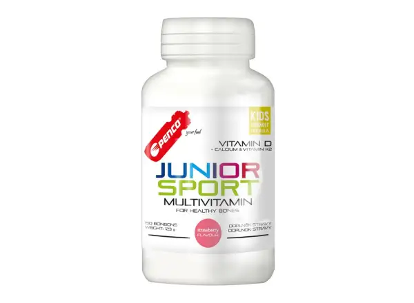 Penco Junior Sport Multivitamín jahoda 150 tbl.