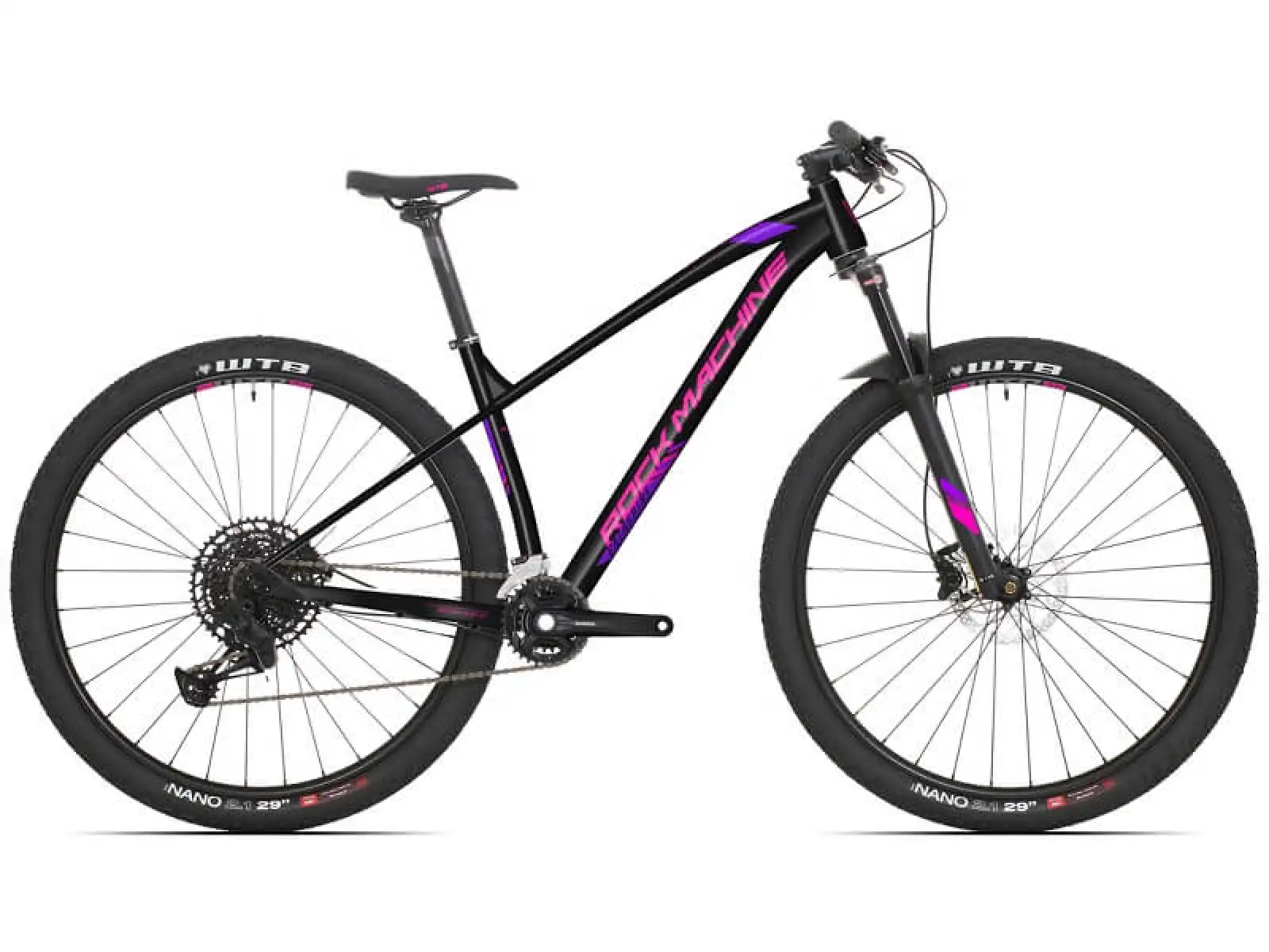 Rock Machine Catherine 10-29 mat anthracite grey/pink/violet horský bicykel