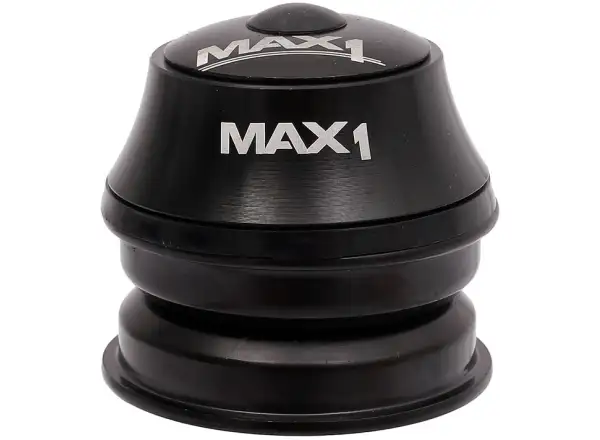 MAX1 1 1/8" polointegrovaná hlavica čierna s vencami