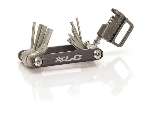 XLC TO-M07 multifunkčný kľúč 15 funkcií čierna/strieborná