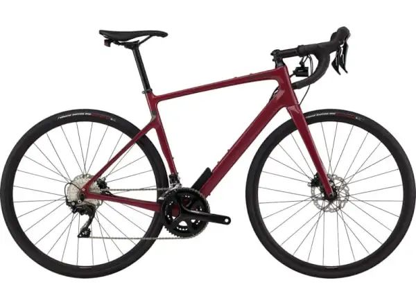 Cestný bicykel Cannondale Synapse Carbon 3 L Black Cherry