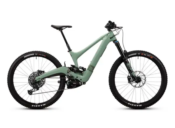 Ibis OSO Forest Service Green celoodpružený elektrický bicykel