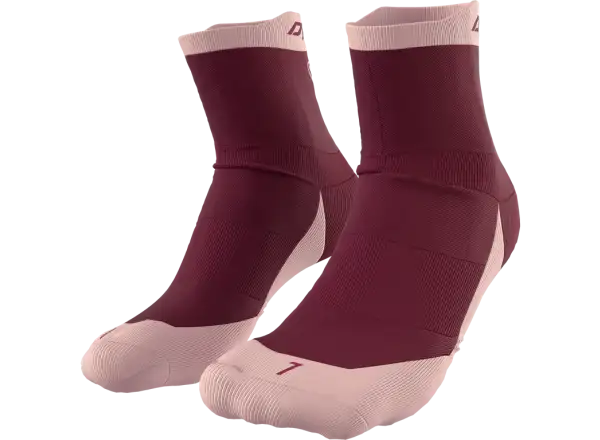Dynafit Transalper nízké turistické ponožky Burgundy