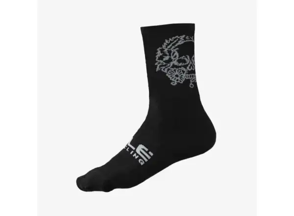 Ponožky Alé Skull black