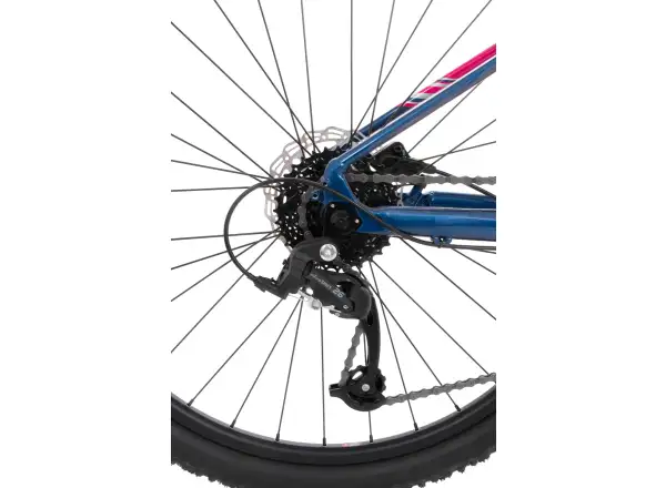Rock Machine Catherine 70-27 gloss dark blue/pink/silver horský bicykel