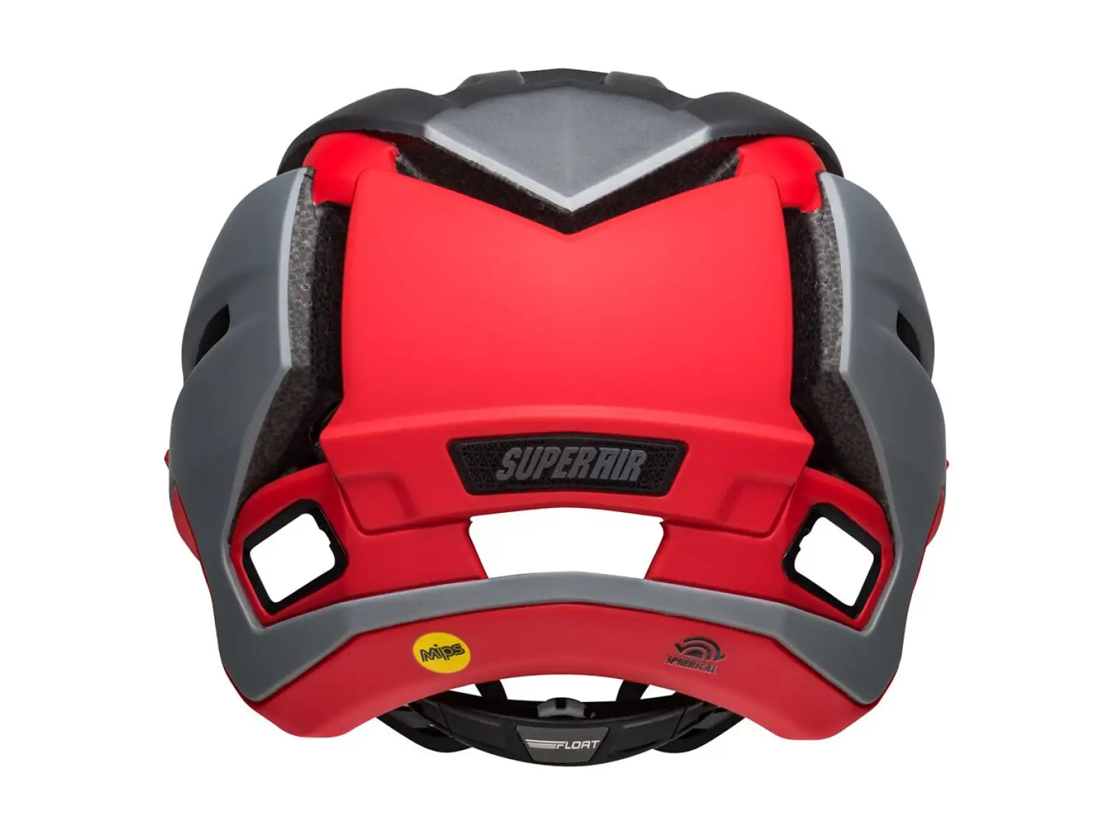 Bell Super Air R Spherical Helmet Mat Grey/Red, veľkosť 5,5 mm, s prilbou. M (55-59 cm)