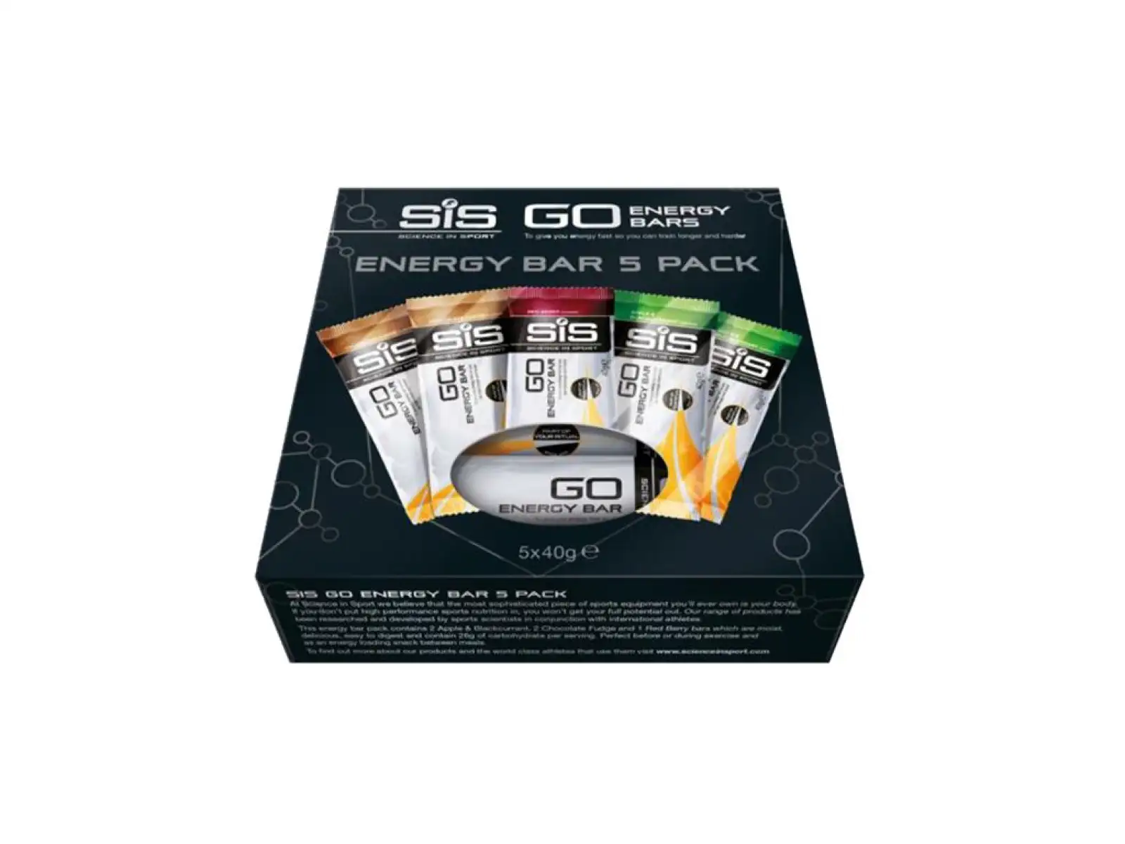 Energetická tyčinka SiS Go 5 Pack