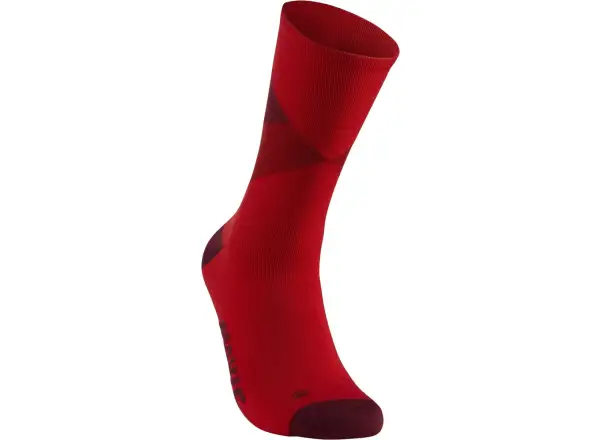 Mavic Graphic vysoké ponožky ohnivo červená