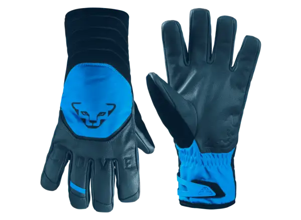Dynafit FT Leather turistické kožené rukavice mykonos blue