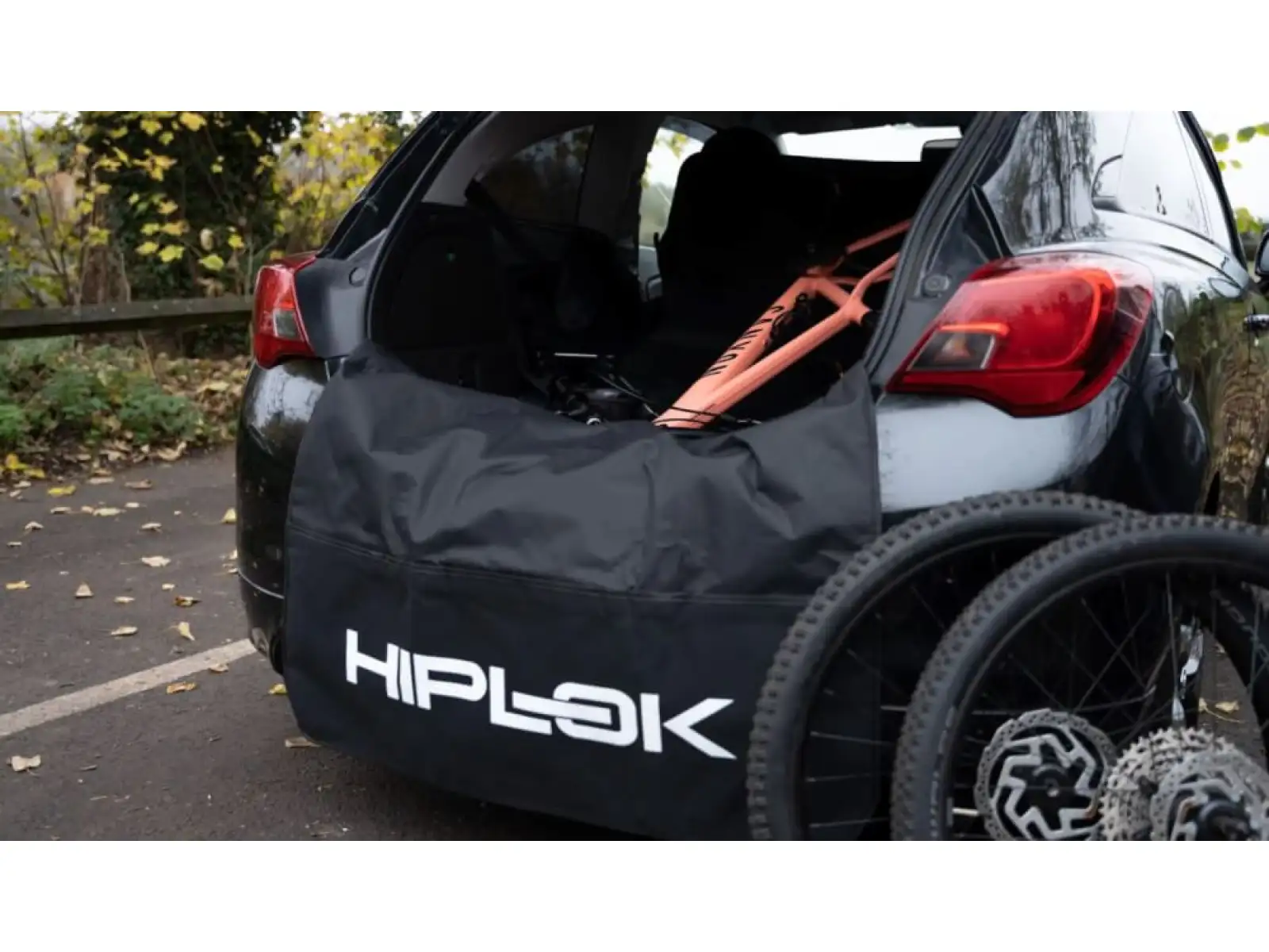 Hiplok Rideshield ochranná podložka 2700 x 1020 mm čierna