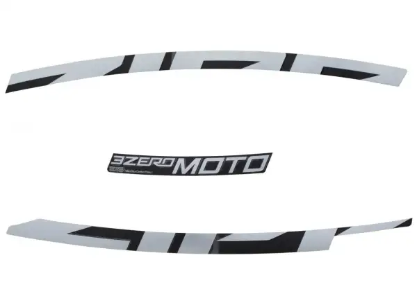 Zipp 3Zero Moto Decal Kit Silver pre jeden ráfik