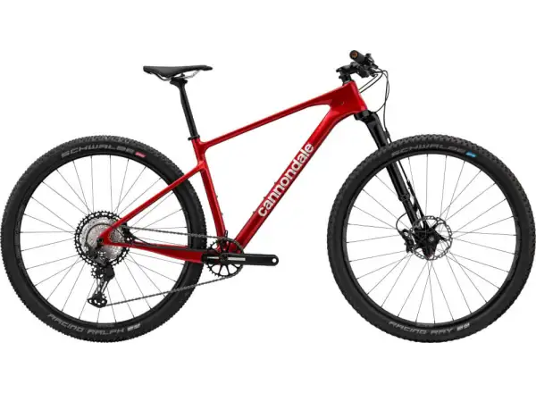 Cannondale Scalpel HT Carbon 2 horský bicykel Candy Red