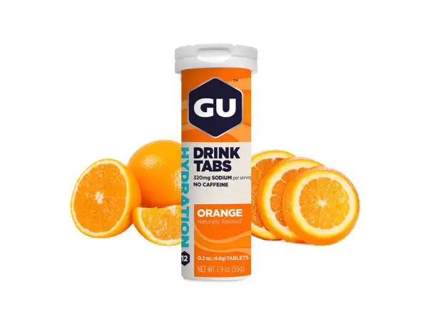 GU Hydration Drink Tabs rozpustné tablety Orange 54 g