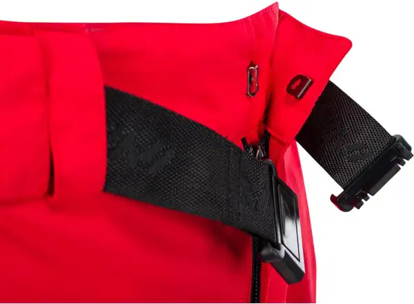 Silvini Rango pánske MTB šortky červená/čierna