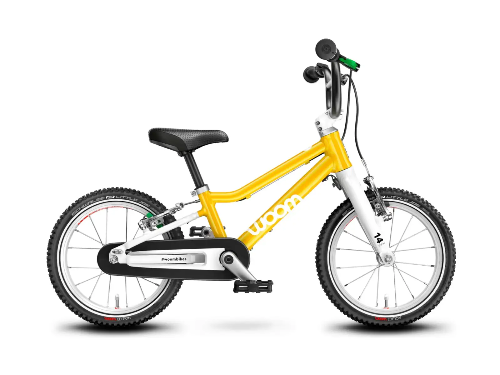 Detský bicykel Woom 2 Yellow 14