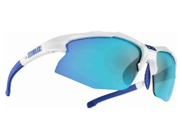 Hybridné okuliare Bliz White Smoke/Blue Multi Cat.3